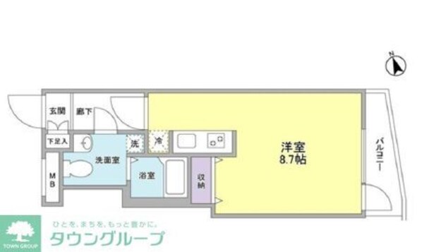 メゾンドール鷺沼の物件間取画像